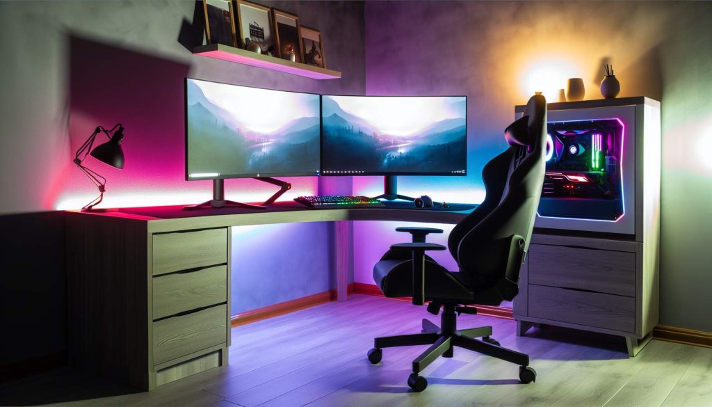 Quel bureau gamer angle choisir pour ton setup ?